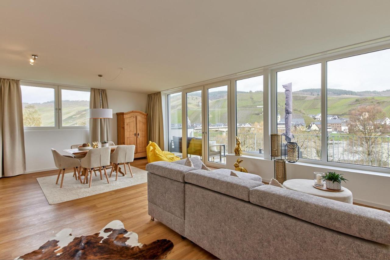 Mittelmosel Panorama Ferienwohnung Kinheim Eksteriør billede