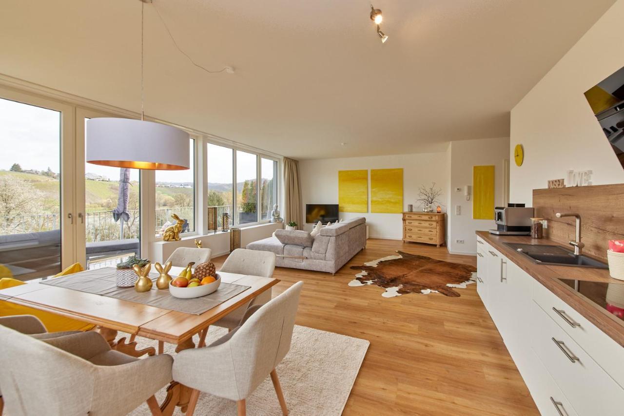 Mittelmosel Panorama Ferienwohnung Kinheim Eksteriør billede